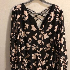 Long Sleeve Torrid Blouse EUC